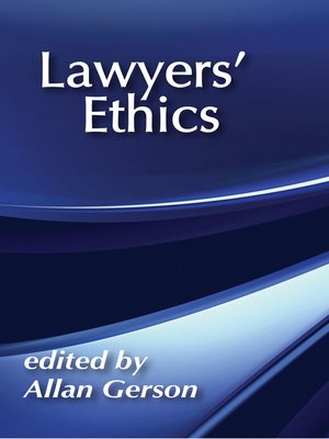 cover image of Lawyers' Ethics